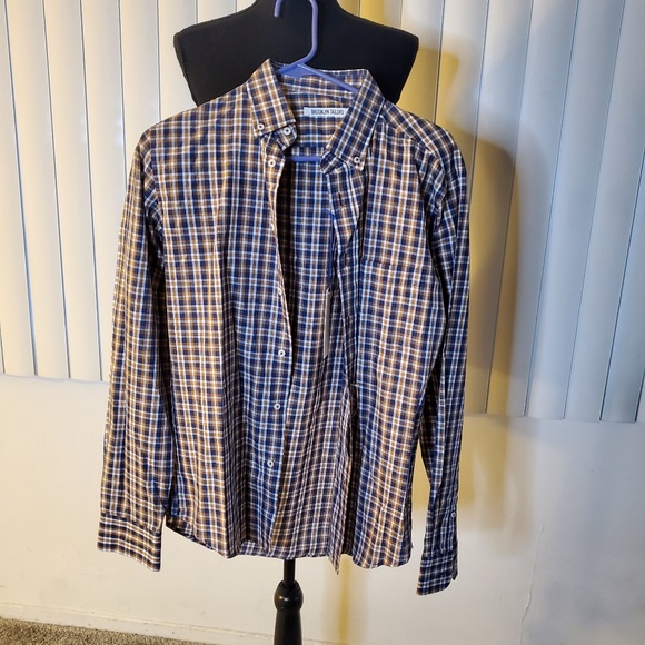 NWT Men's Brooklyn Tailors Button-up Shirt